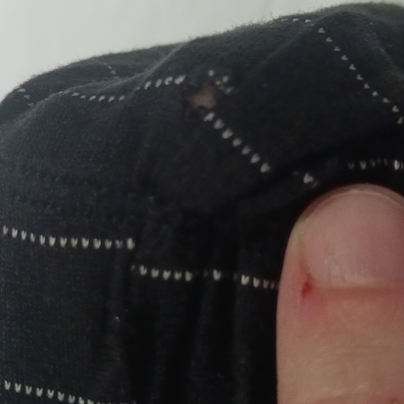 Maurices black and white striped maxi skirt - Picture 5 of 5